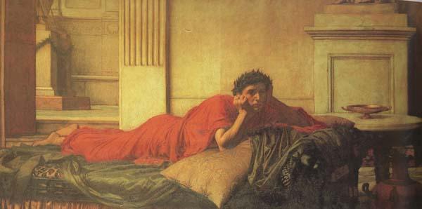 John William Waterhouse The Remorse of Nero after the Murder of his Mother (mk41) China oil painting art